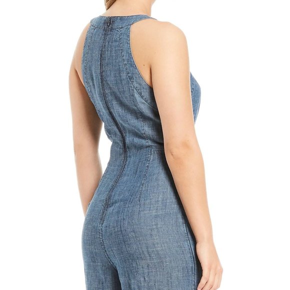 Trina Turk Hewett Linen-Blend Jumpsuit - Picture 3 of 8